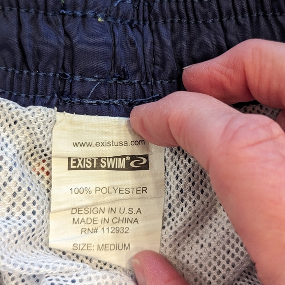 Exist Swim men's swim trunks beach shorts. Size medium - Picture 6 of 8